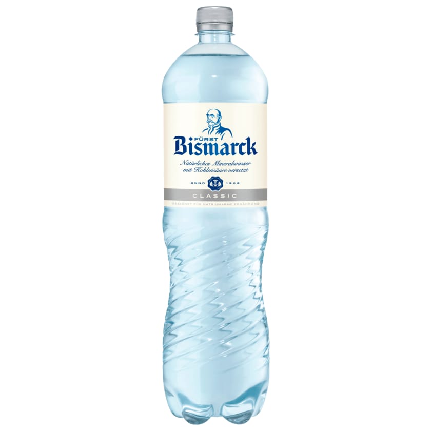 Bismarck natürliches Mineralwasser Classic 1,5l